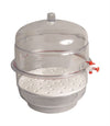 Precision Task-Focused Desiccators, Vacuum, Clear Base, 10 | 55216