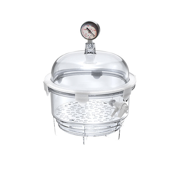 Jeio Tech VDR-25G Round Vacuum Desiccator, 10L (0.4 cu. ft.) | AAAD2121