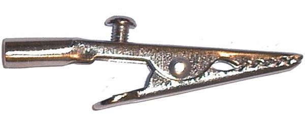 Alligator Clips, Plain, Pack Of 100 - ACLP01-PK/100