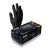Supermax Aurelia Bold Nitrile Gloves Powder-Free Black, 1000/Cs
