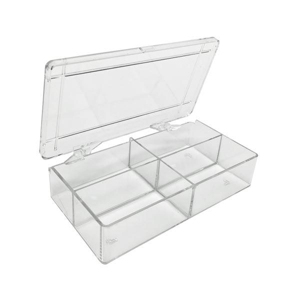 MultiBox, 4 compartments, 38 x 71 x 28 mm each (11/2 x 2 13/16 x 11/8 in.), 6/pk | B1204