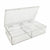 MultiBox, 2 compartments, 85 x 85 x 30 mm each (311/32 x 311/32 x 13/16 in.), for Novex Mini (8 x 8 cm), 6/pk | B1212