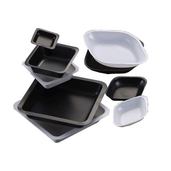 Weigh Boat, white, 100 mL, 80 x 80 x 24 mm, square, 500/pk | B6002W