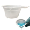 Weigh Bucket 40 mL weigh boat with handle and spout, 33 x 53 mm, 500/pk | B6602-W
