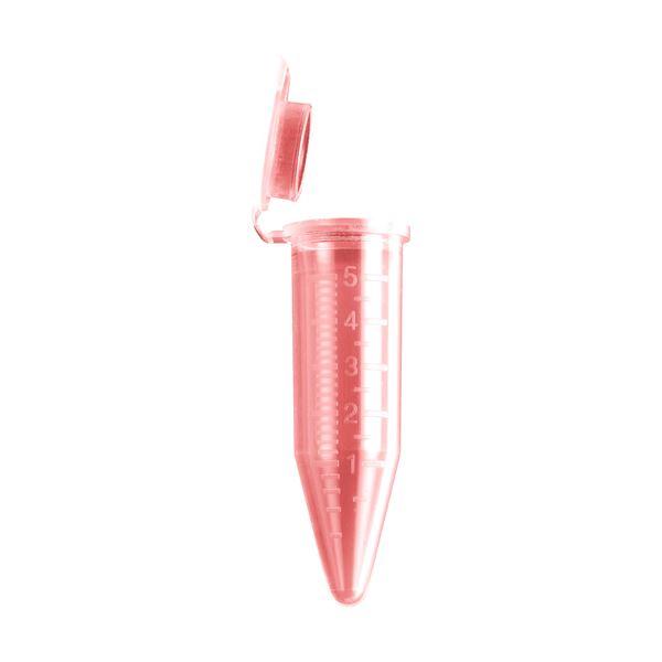 5 mL MacroTube, non-sterile, 4 bags of 50 tubes, red tinted, 200/pk | C2500-R