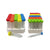 SpectraTubes Rainbow Capped Centrifuge Tubes, 50 mL, sterile, individual color bags (B,G,R,Y,O), 25 tubes per bag, 500/cs | C2751