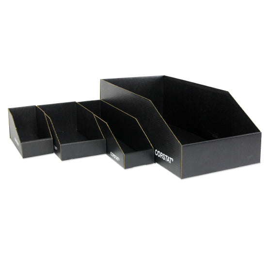 Conductive Containers Corstat Open Bins 24 x 2 x 9", 25/Case - 2429