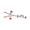 Laboratory Workflow-Specific 2-Prong Burette Clamp With Boss Head | CLCORK2