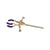 Laboratory Instructional 3-Prong Heavy Duty Extension Clamp, Large | United S... | CLHD03
