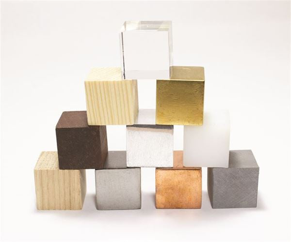 Industrial Instructional Density Cube In Wooden Storage Box | United Scienti... | DCSET10