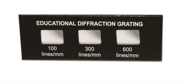 Research-Grade Physics Viewing Accessory Demo Diffraction Grating, 20mm x 10m... | DFG003