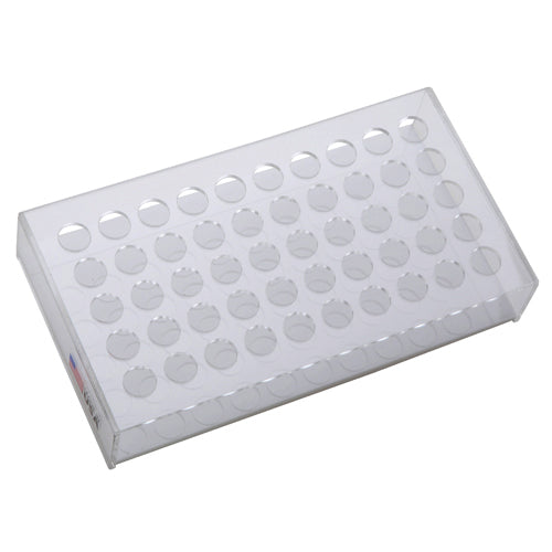 Rack Sample Cup 50 Place, Acrylic 13 mm | 159545-1