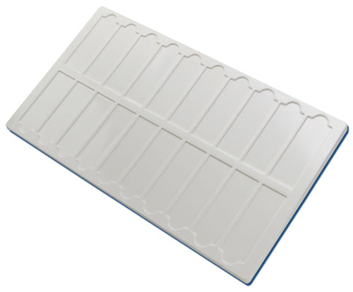 Tray Microscope Slide, 13.375 x 7.5 x 0.325 In. | 201565