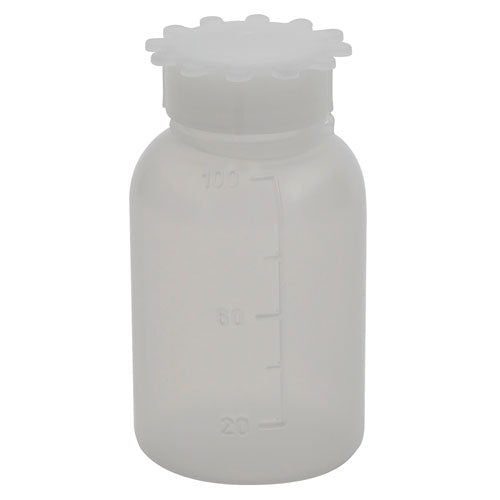 Bottle Round PP Wide Mouth Closure, LDPE 100 mL | 202435-0100
