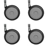 Cabinet Casters, Set of 4, Stainless steel | 209474