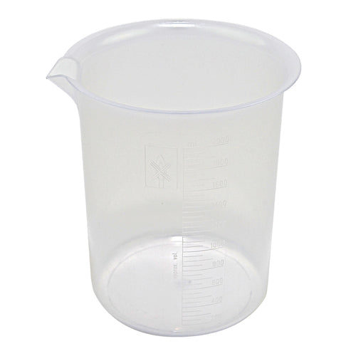 Beaker Griffin, PP 2000 mL, Polypropylene, 2/PK | 222075-2000