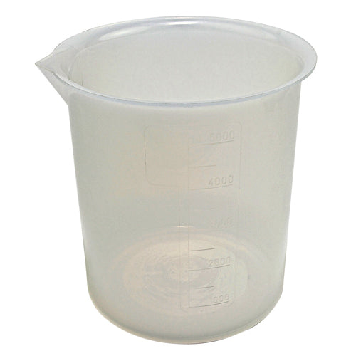 Beaker Griffin, PP 5000 mL, Polypropylene, 2/PK | 222075-5000