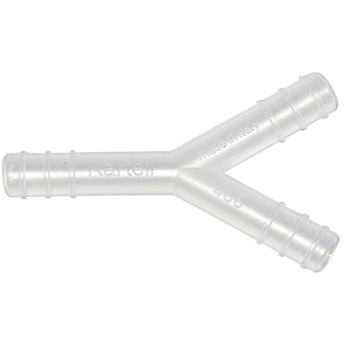 Tubing Connector Y, PP 8 mm, Polypropylene, 20/PK | 222565