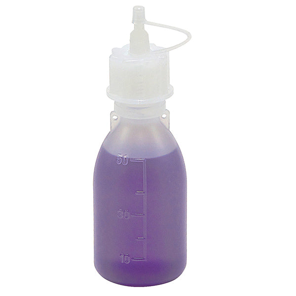 Bottle with Short Spout, LDPE 50 mL, 10/PK | 224135-0050