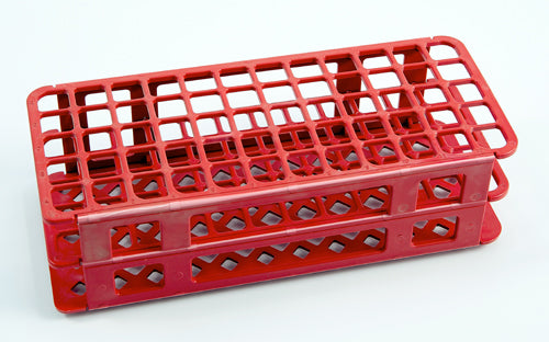 Rack Test Tube 60 Place Red, PP 16 mm, Polypropylene, 5/CS | 225655-0001