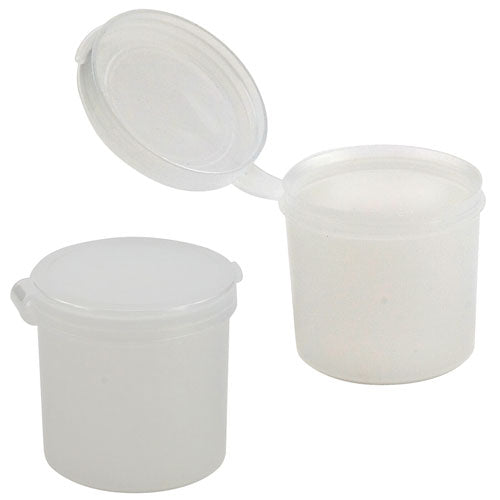 Container with Hinged Lid, PE 1 oz, 100/CS | 226254-1500