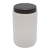 Jar Round, HDPE PP Cap 1500 mL, 10/PK | 226415-1500