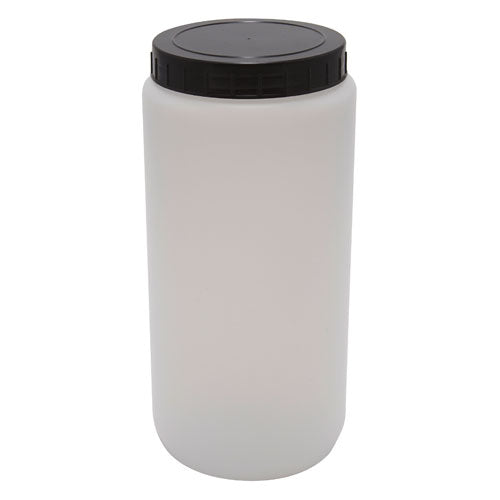 Jar Round, HDPE PP Cap 2000 mL, 10/PK | 226415-2000