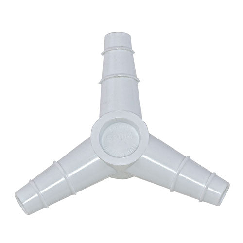 Tubing Connector Equal Y, PP 10-12 mm, Polypropylene, 20/PK | 227065