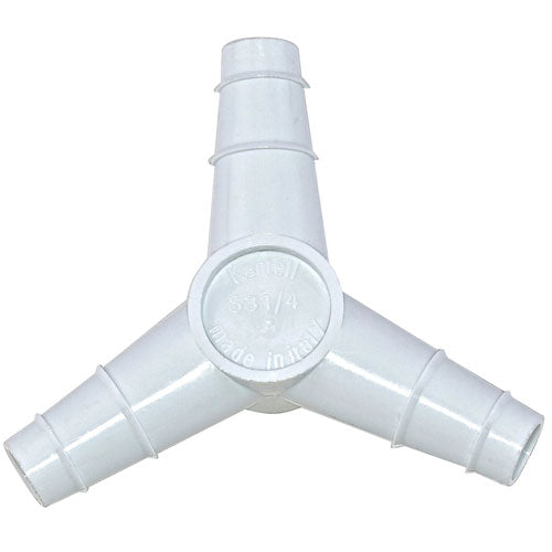 Tubing Connector Equal Y, PP 12-14 mm, Polypropylene, 20/PK | 227085
