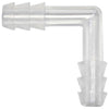 Tubing Connector L, PP 4 mm, Polypropylene, 20/PK | 227165