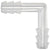 Tubing Connector L, PP 4 mm, Polypropylene, 20/PK | 227165