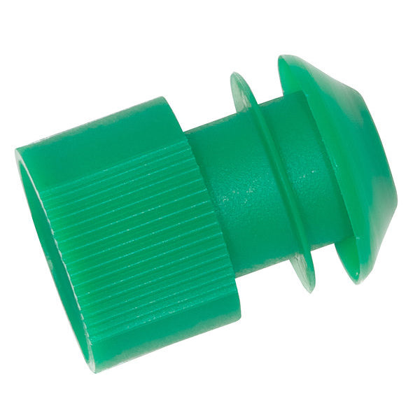 Test Tube Stoppers Green, LDPE 15-17 mm, 1000/CS | 276155-000G