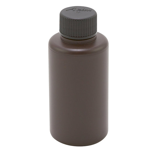 Bottle Narrow Mouth Amber, HDPE 5 oz, 12/PK | 301745-0005