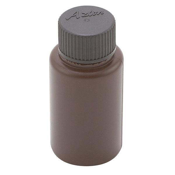 Bottle Wide Mouth Amber, PP 2 oz, Polypropylene, 12/PK | 301825-0060