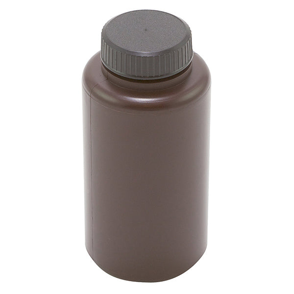 Bottle Wide Mouth Amber, PP 5 oz, Polypropylene, 10/PK | 301825-0150