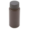 Bottle Wide Mouth Amber, PP 8 oz, Polypropylene, 10/PK | 301825-0250