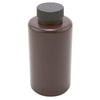 Bottle Wide Mouth Amber, PP 64 oz, Polypropylene, 5/CS | 301825-2000