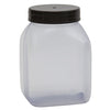 Bottle Wide Mouth with Cap, PVC 300 mL, 6/PK | 301954