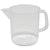 Beaker Low with Handle, PP 500 mL, Polypropylene, 4/PK | 326495-0500