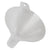 Funnel Powder, PP 80 mm, Polypropylene, 10/PK | 342555-0080
