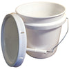 Pail with Cover, HDPE 1gal, 6/CS | 413015
