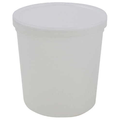 Container with Lid Natural, PPCO 68 oz, 50/CS | 453625