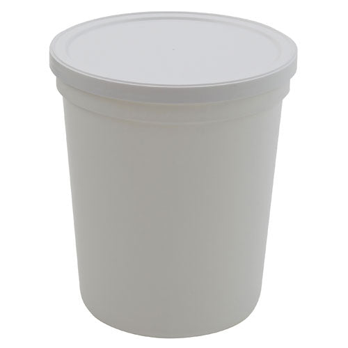 Container with Lid White, PPCO 32 oz, 100/CS | 454425