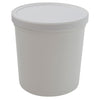 Container with Lid White, PPCO 68 oz, 50/CS | 454435