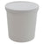 Container with Lid White, PPCO 68 oz, 50/CS | 454435