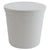 Container with Lid White, HDPE 165 oz, 25/CS | 454445