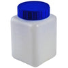 Bottle Wide Mouth Square, HDPE 500 mL, 10/CS | 501305-0500