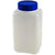 Bottle Wide Mouth Square, HDPE 1000 mL, 5/CS | 501305-1000