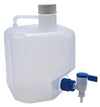 Carboy Heavy Duty with Stopcock, PP 5 L, Polypropylene | 505634-1