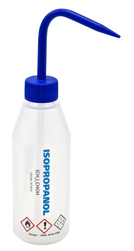 Washbottle Sloped Narrow Mouth Isoprop, LDPE 250 mL | 506905-0006